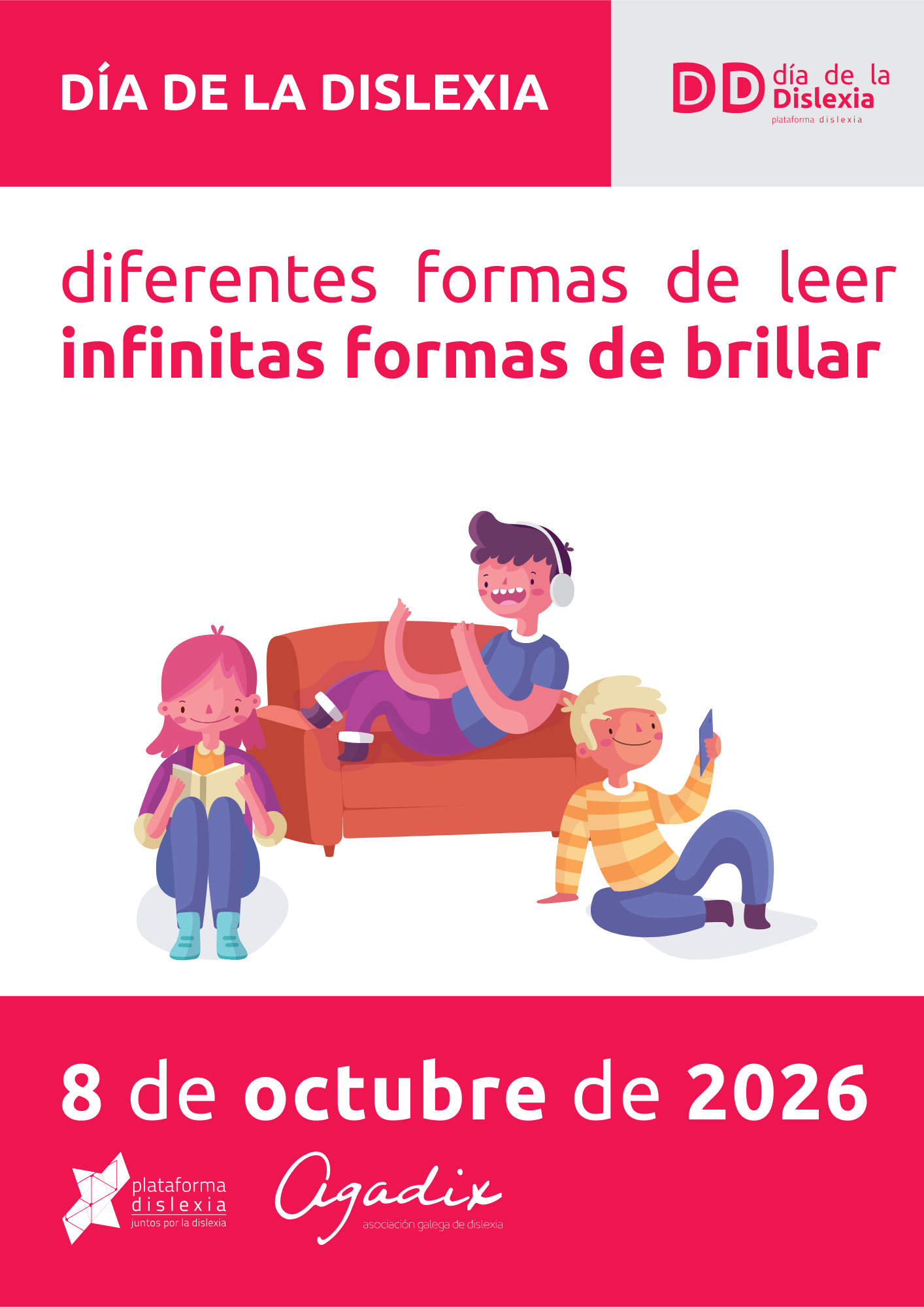 8 de octubre: Día Internacional de la Dislexia
